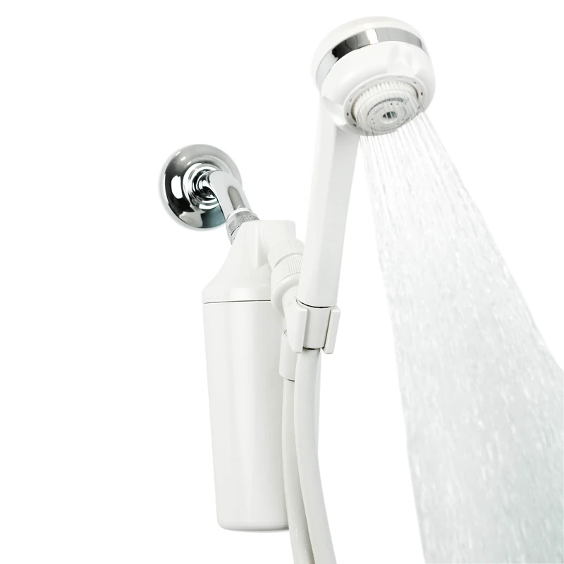Aquasana AQ-4105 Showerhead Filter System with Handheld Wand, White