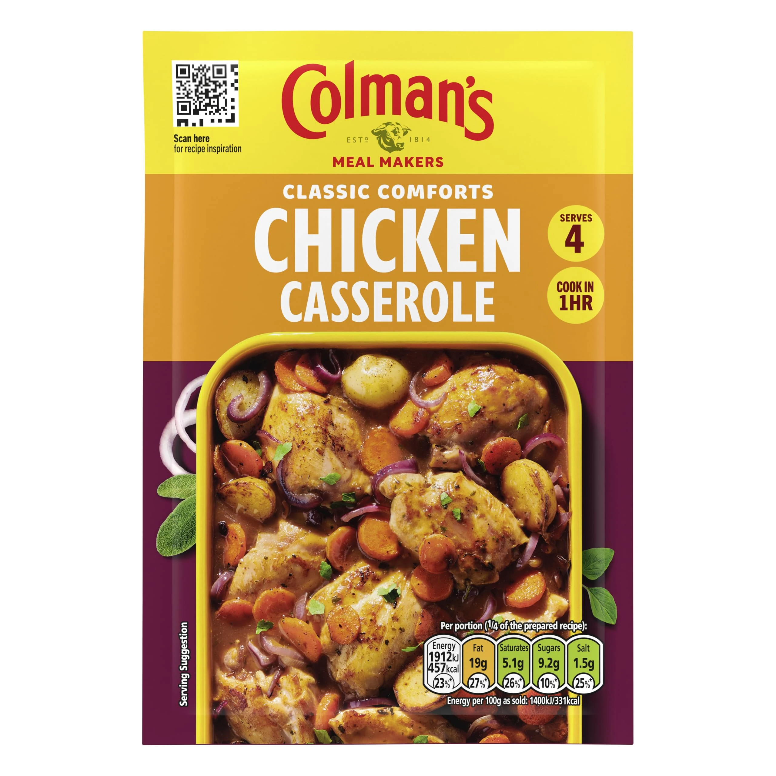 Colman's Chicken Casserole Seasoning Mix, 40g