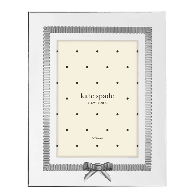 KATE SPADE Grace Avenue 5" x 7" Frame, 1.60 LB, Metallic