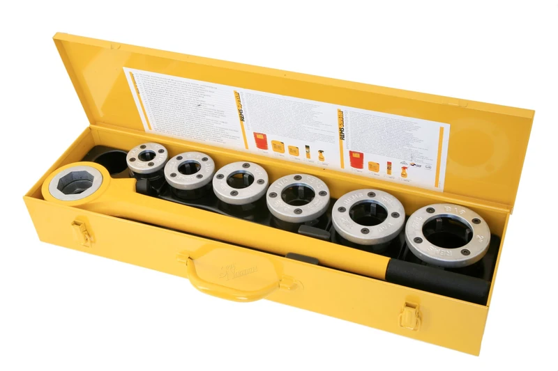 Rems Electric Hand Cutting Blade EVA Set 1/2 Inch - 2 Inch in Sheet Steel Box