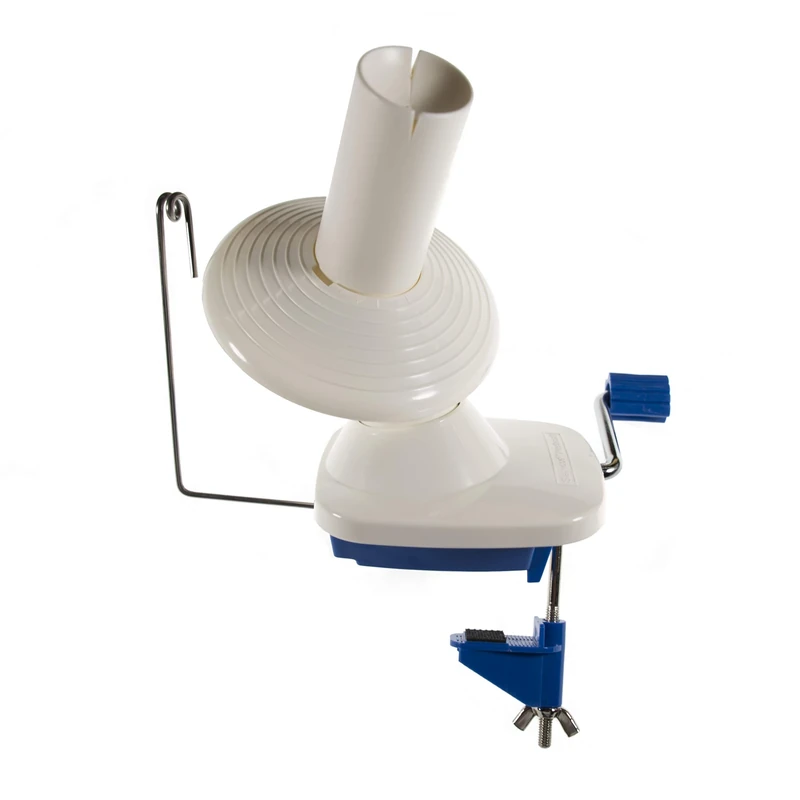 Stanwood "Needlecraft YBW-A Hand-Operated" Yarn Ball Winder, Plastic, White, 4 oz