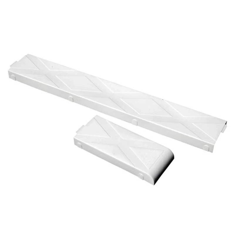 Tie Down Engineering 86296 White Modular Bunk Guide-Ons Fits 2"X6" Bunks Hrdw Included - Image 1