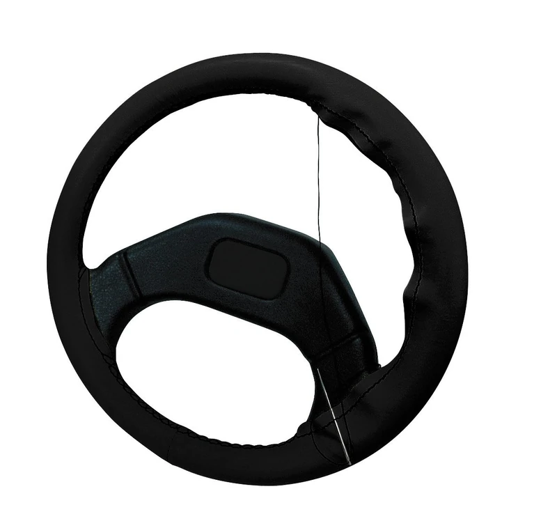 Pilot LA_33011 Leather Steering Wheel Cover Complete Kit Black