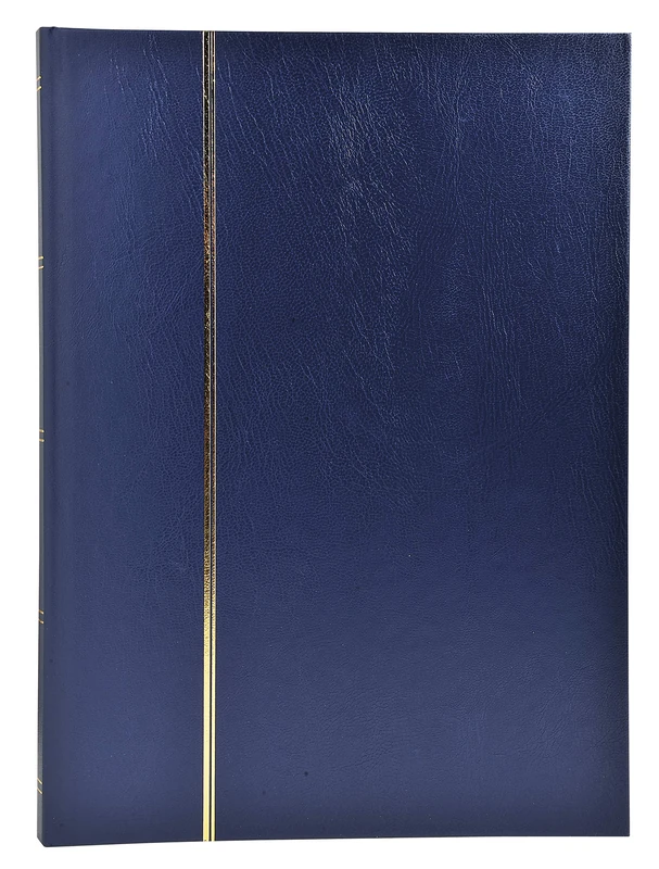 Exacompta Large Classic Stamp Album, 48 Pages - Blue, 22.5 x 30.5 cm