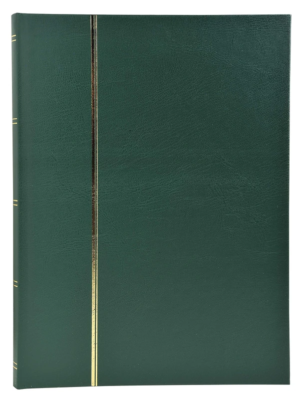 Exacompta Classic Stamp Album Faux Leather Green 48 Pages 22,5x30,5 cm