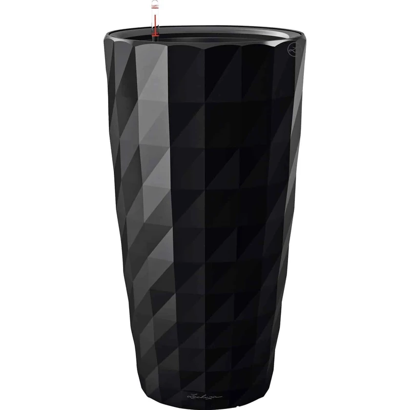 LECHUZA DIAMANTE Premium black high gloss 15709