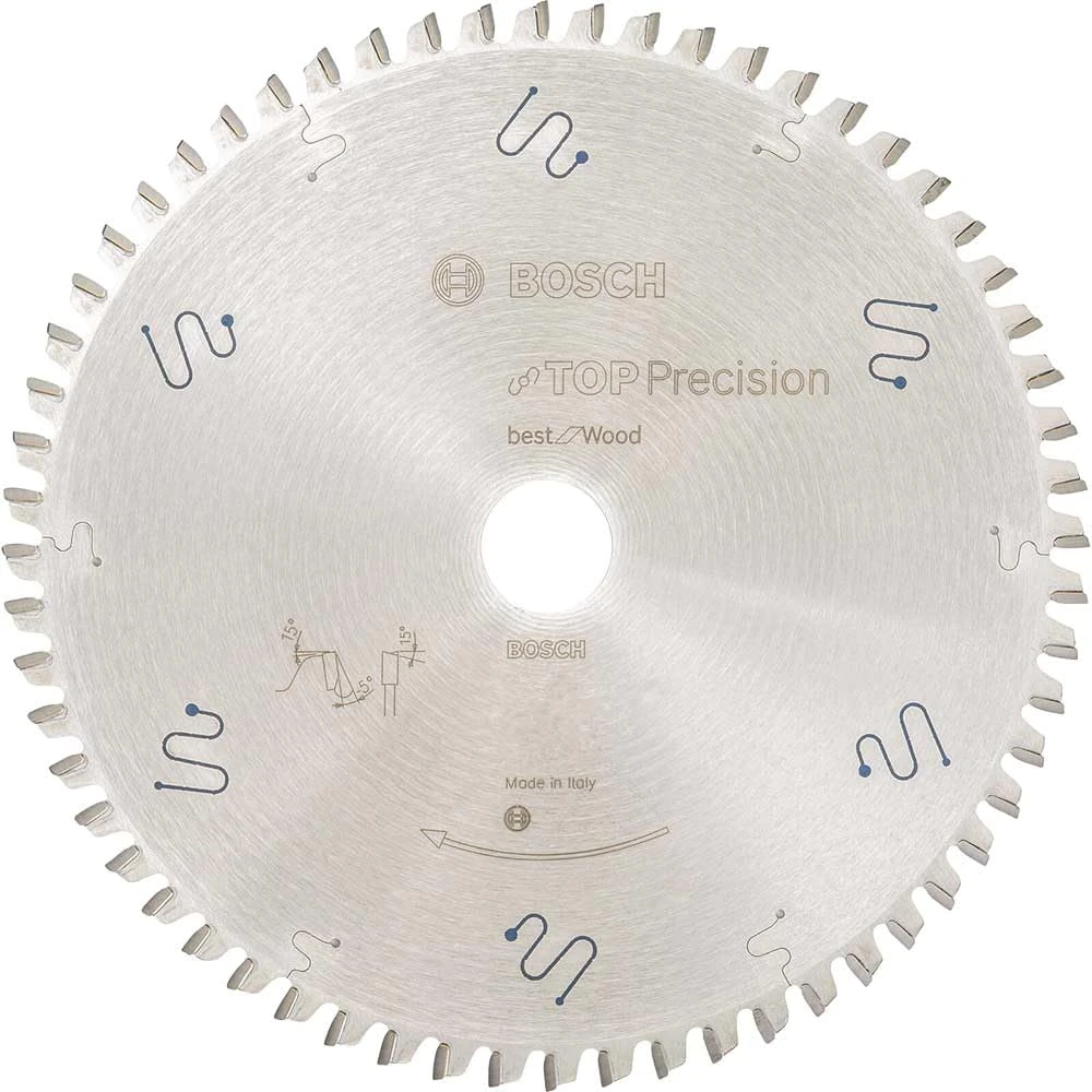 Bosch 2608642103 Top Precision Best for Wood Circular Saw Blade
