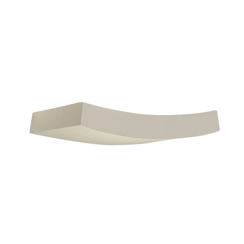 SLV PLASTRA 102 Curve Wall Light - White Surface-Mounted