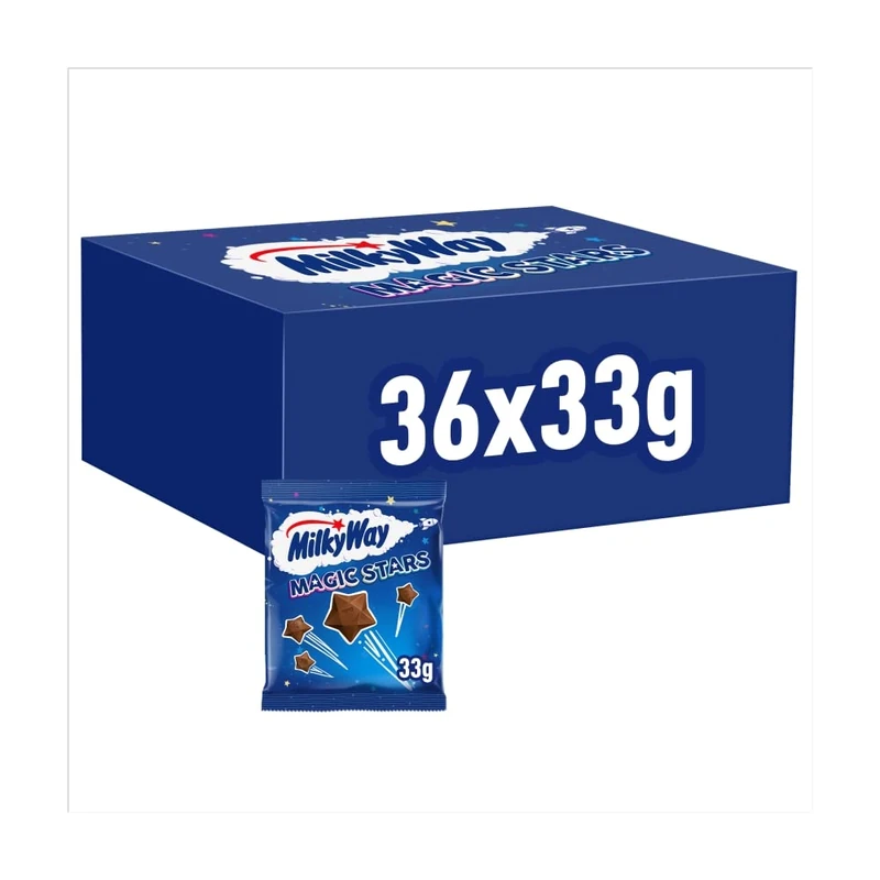 Milky Way Magic Stars Bag, 33 g - Pack of 36