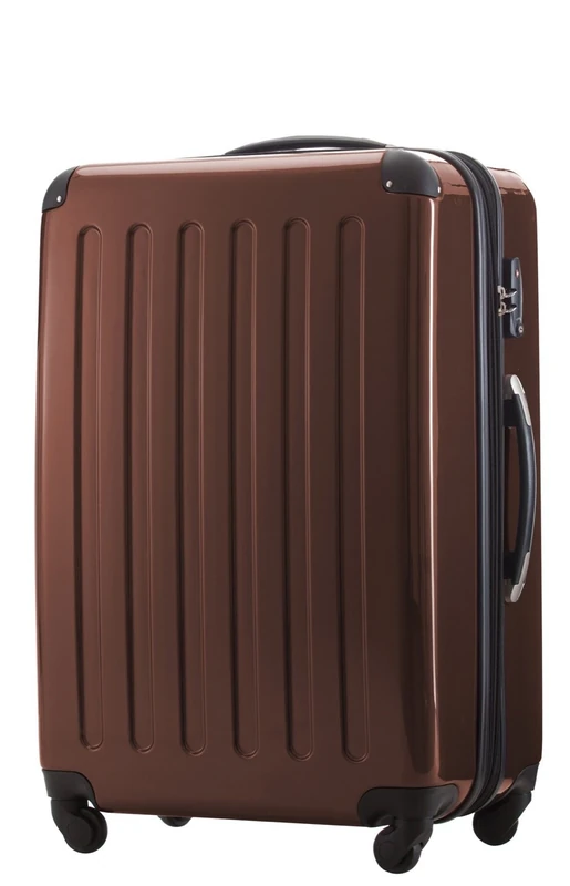 HAUPTSTADTKOFFER - Alex - Hardshell Suitcase, Large Luggage, 4 Wheels, TSA, 75 cm, 119 liters, Titan