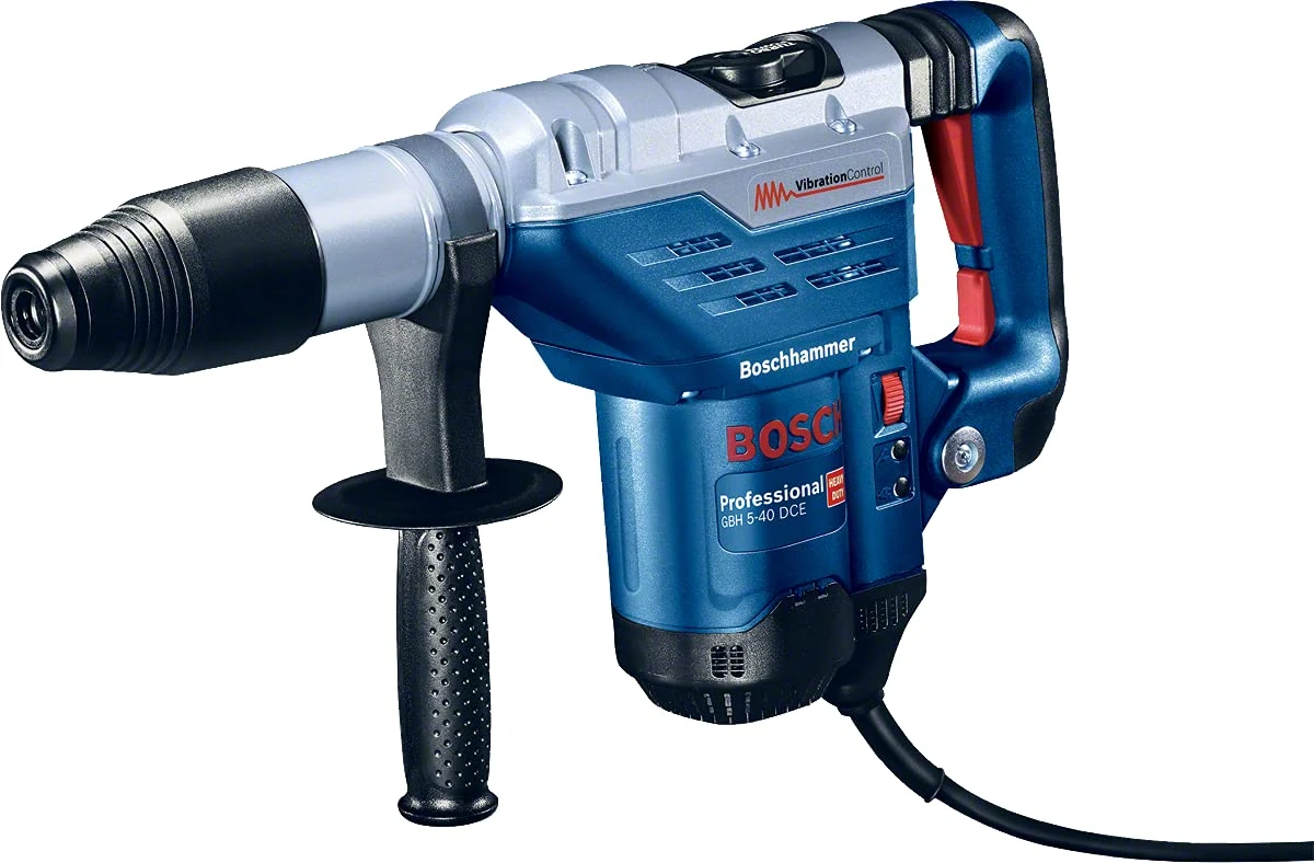 Bosch Professional GBH 5-40 DCE Corded 240 V Rotary Hammer Drill with SDS Max, Blue