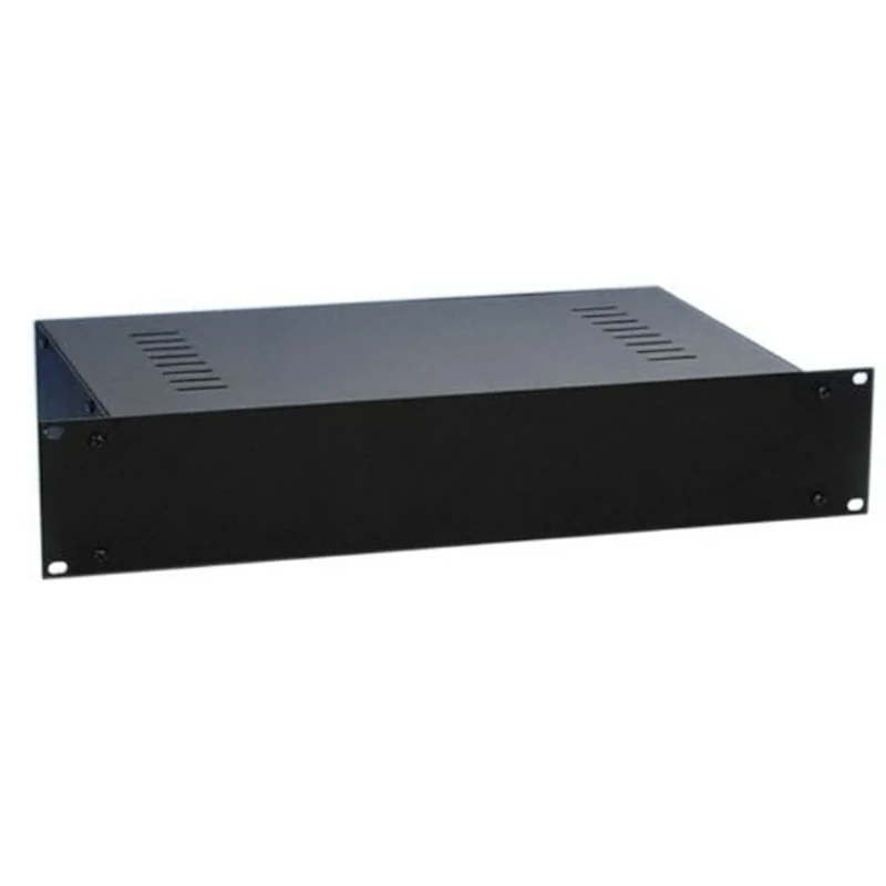 Adam Hall 19 inch Housing 2 U Rackmount with Vent Slots