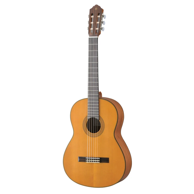 YAMAHA CG122MC Full-Size Classical Guitar – Solid Cedar Top, 650 mm Scale, Full-Size Nylon Guitar with Warm Rich Tone and Comfortable Playability