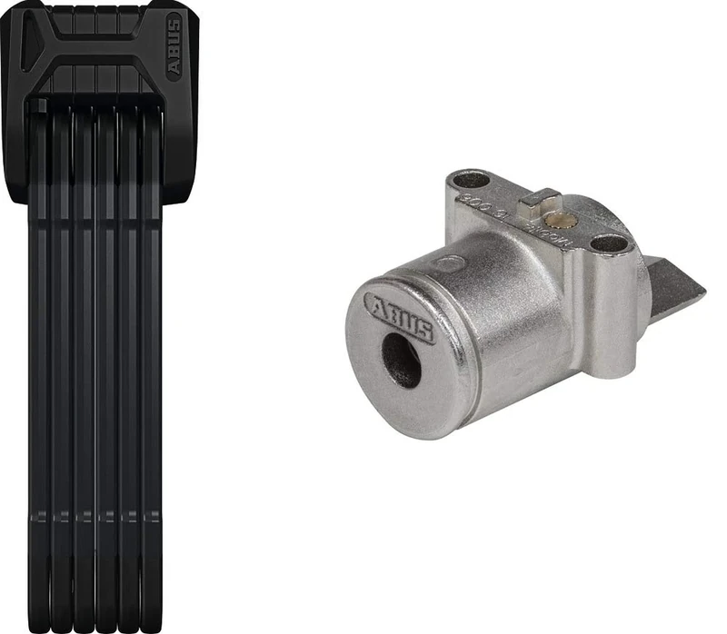 ABUS unisex, bicycle lock BORDO™ 6405 + Bosch, black, one size