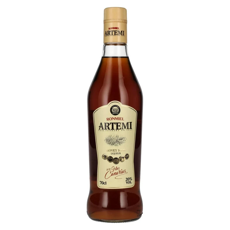 Ron Miel Canario Artemi Honey (Rum Canary Islands 0,7l Liqueur 0.7 Litre - Image 1