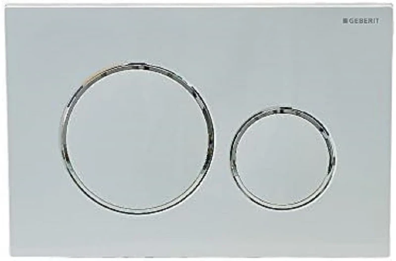 Geberit 115778KJ1- Sigma 20 Two-Part Flushing Control Board, White and Silver