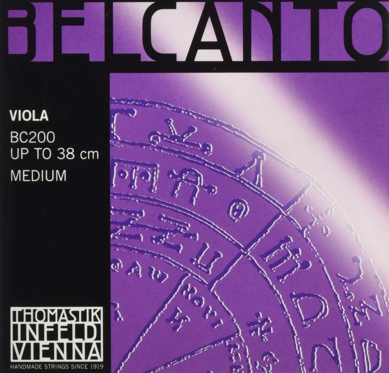 Thomastik Saiten für Viola Belcanto Satz 4/4 mittel