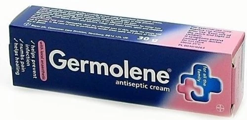 Germolene Antiseptic Cream with Local Anaesthetic 30g – Dual Action Cream to Prevent Infection & Numb Pain – For Minor Cuts, Grazes, Burns, Stings & Skin Irritation