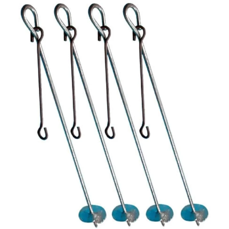 Berger + Schröter Anchoring Poles up to 5m, set of 4