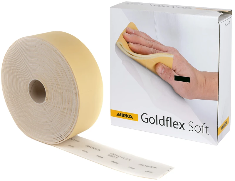 Mirka 23-145-180 Goldflex Soft Foam Back Abrasive Pad