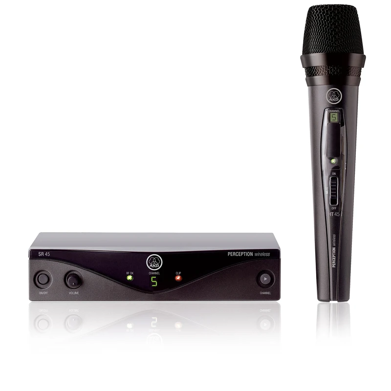 AKG WMS45 Perception Wireless Vocal Microphone System, ISM/CH70