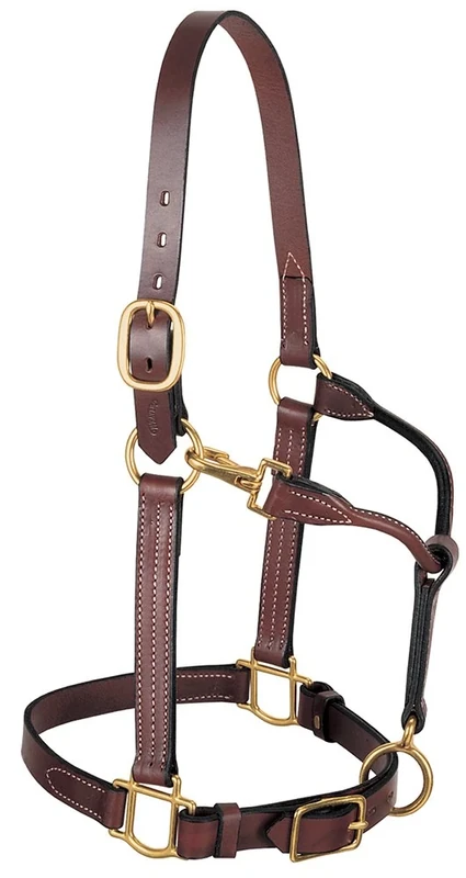 Weaver Leather 3-in-1 All Purpose Halter, Horse Size, Mahogany