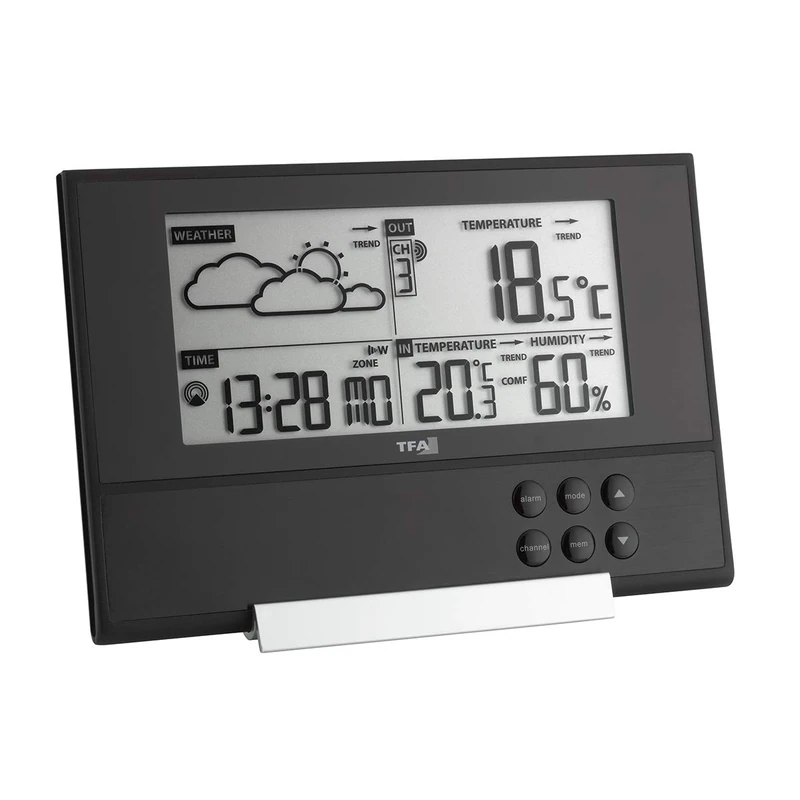 TFA Pure Weather Station - Wireless Indoor and Outdoor Monitor