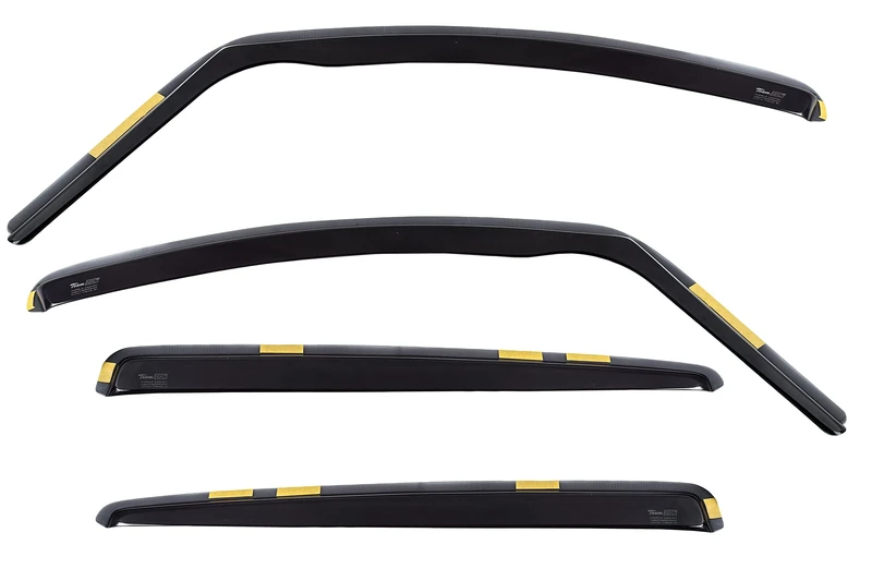 HEKO-26130 2 Front Rear Wind Deflectors Fits Peugeot 207 SW 7 on 5-Door