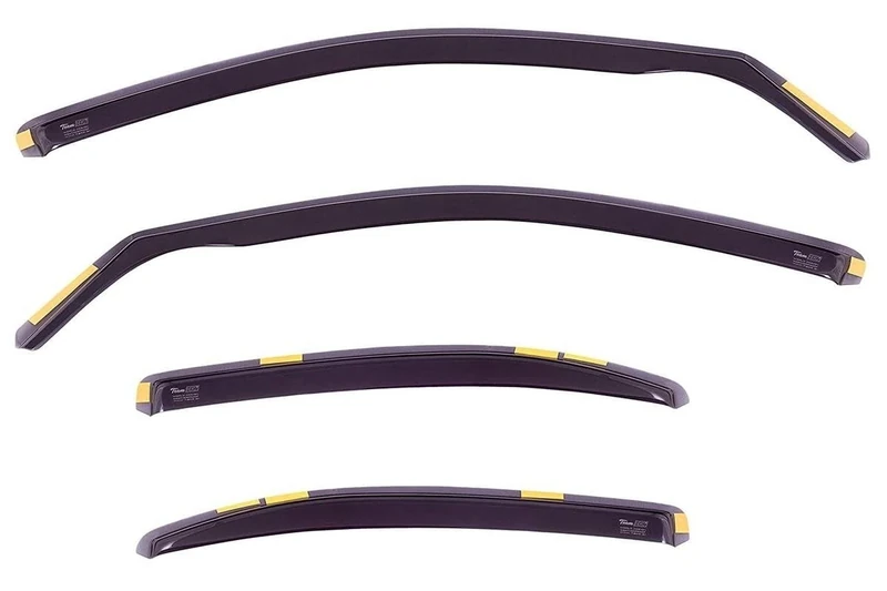 HEKO-15232 Front Rear Wind Deflectors For Ford Mondeo 2000 - 2007 5-Door Saloon (4 Pieces)