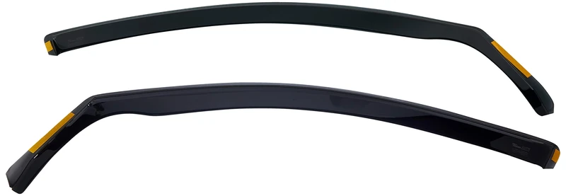 HEKO-31175 (2 Pieces) Wind Deflectors Fits Volkswagen GOLF 2008 on 5-Door Hatchback