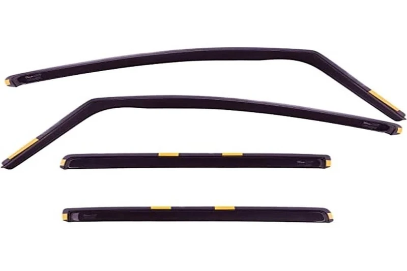 HEKO-25340 (4 Pieces) Wind Deflectors Fits Vauxhall Zafira 1999 - 2005 5-Door MPV