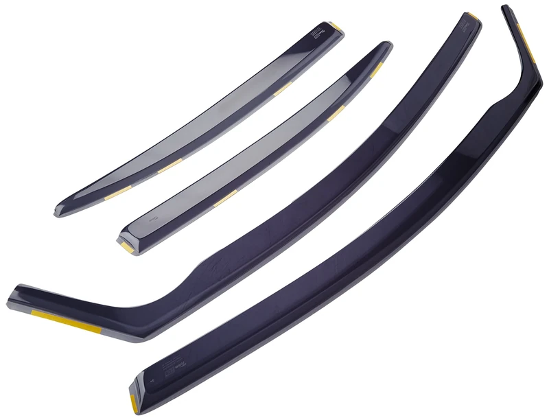 HEKO-17135 Front Rear Wind Deflectors Fits Honda Civic 2006 on 4-Door Saloon (4 Pieces)