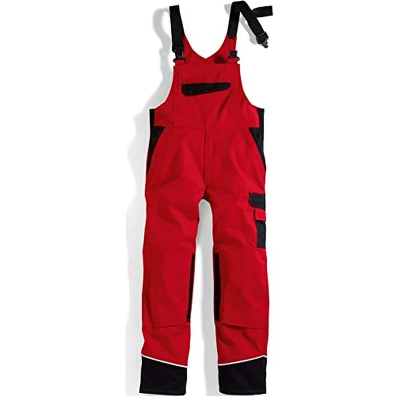 BP 1796-720-110-54s, Work trousers, with double waist button and elasticated back 305,00 g/m², Reinforced cotton night blue/anthracite, 37/38s