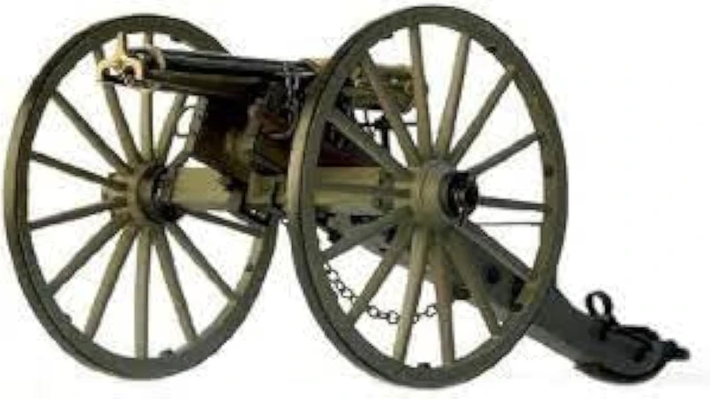 Model Expo 1:16 Civil War Gatling Gun Metal Model Kit mx-ms4010 - Image 1