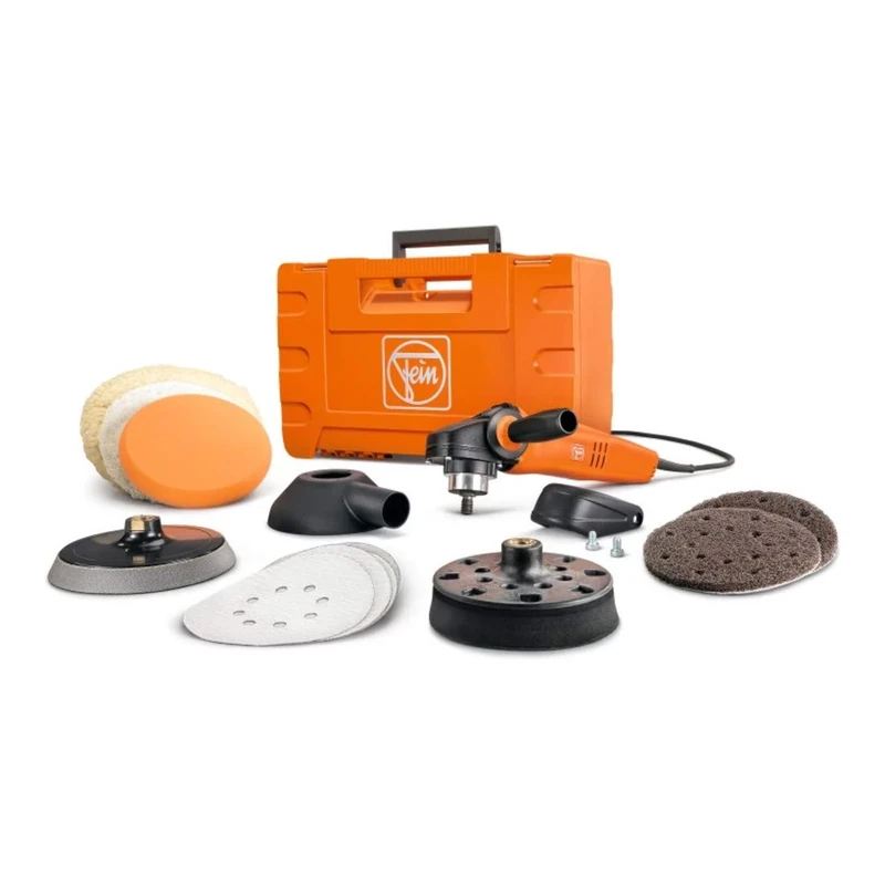 FEIN 72214850010 WPO14-15E 50H Marine Polisher, 230 V, Orange