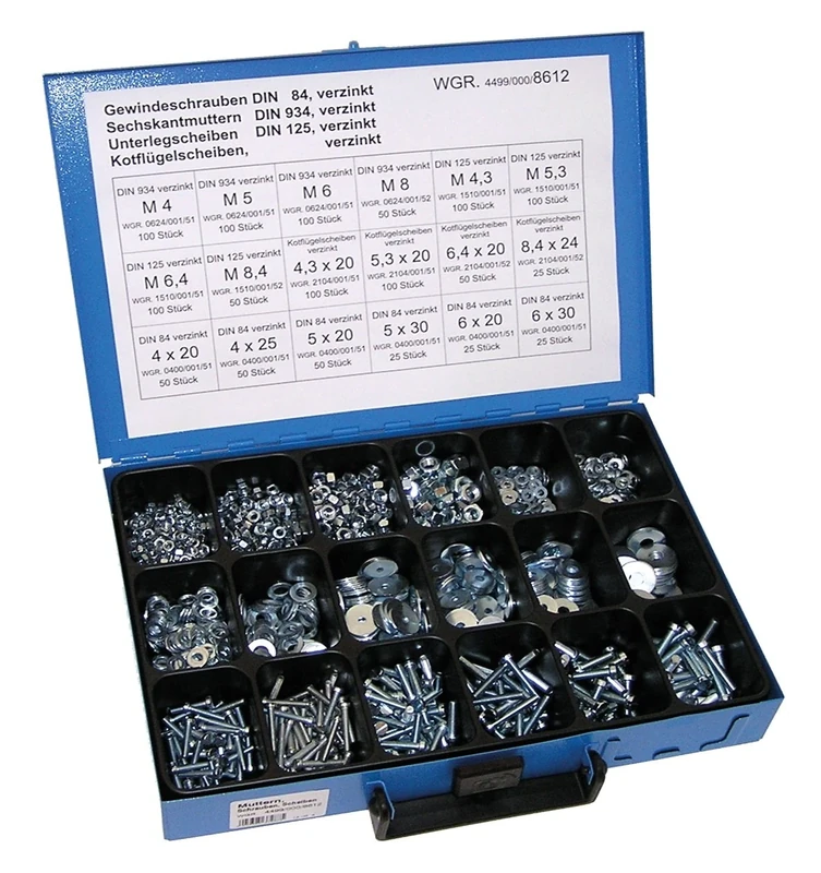 Dresselhaus 8612 Set of Threaded Screws Galvanised