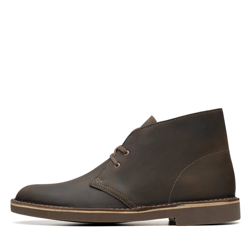 Clarks Men's Bushacre 2 Chukka Boot, Beeswax, 9.5 UK