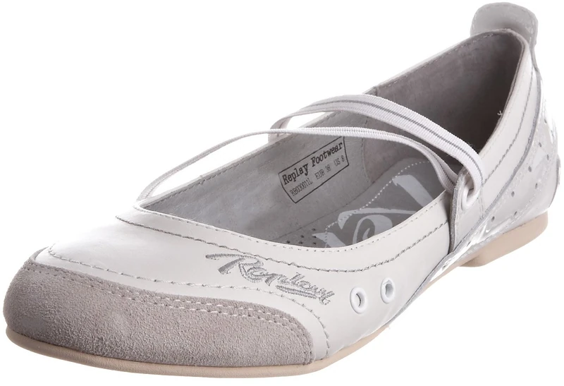 REPLAY Women's Stacy White Ballet GWB03.003.C0011L.061 7 UK