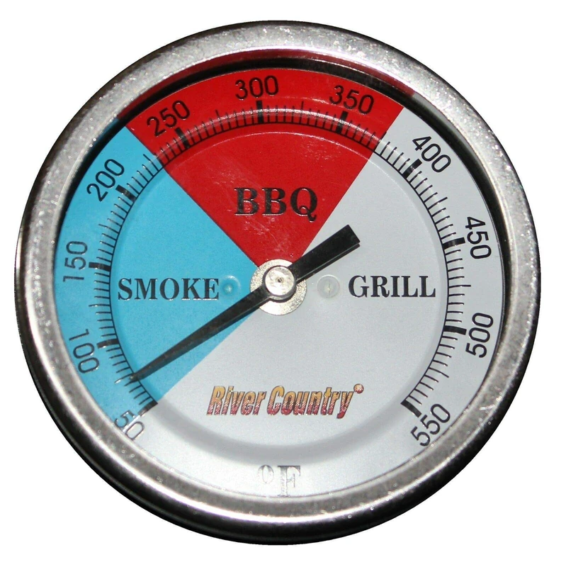 River Country RCT3W 3-inch Professional BBQ Smoker Thermometer
