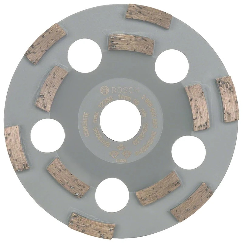 Bosch 2608602552 Diamond Grinding Head Expert for 125 x 22.23 x 4.5 mm Concrete