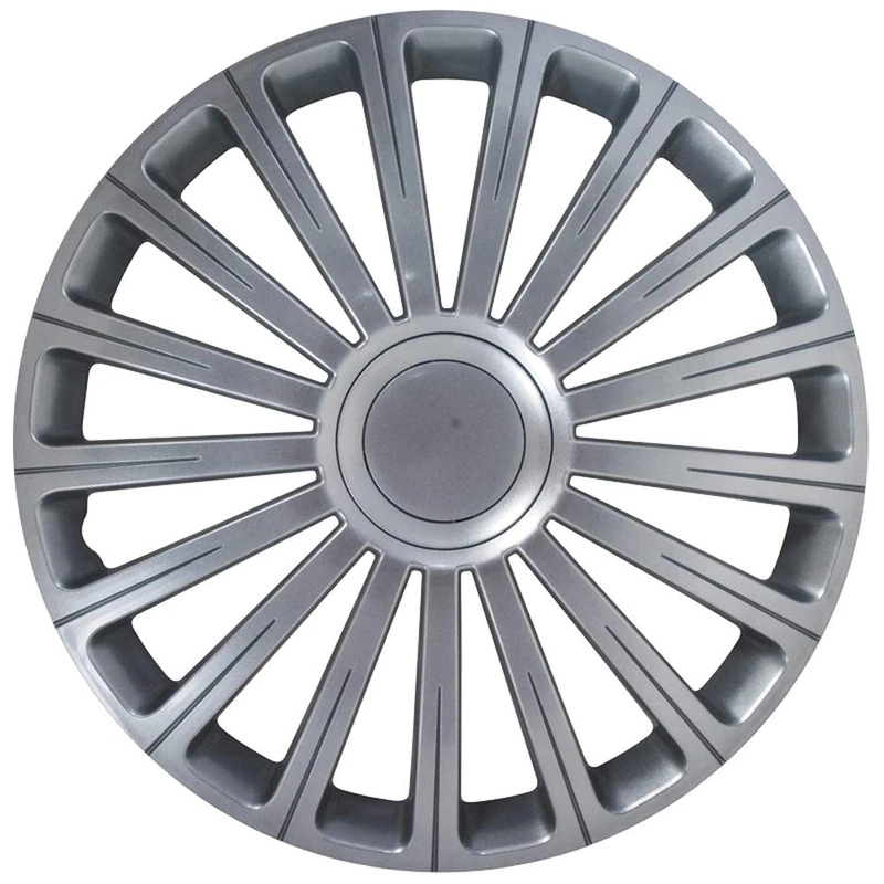 AutoStyle Set wheel covers Radical 15-inch silver + chrome ring