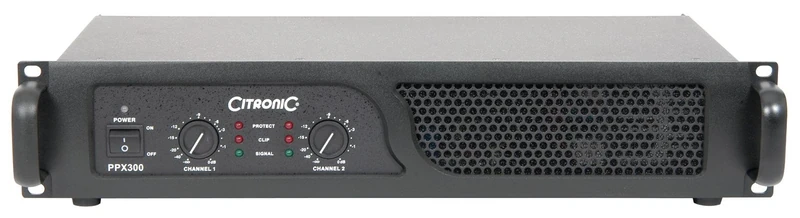 Citronic | PPX300 | 2U Power Amplifier | 2 x 150Wrms