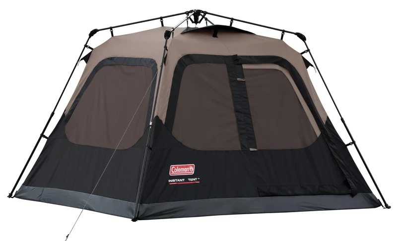 Coleman 4-Person Cabin Tent with Instant Setup | Cabin Tent for Camping Sets Up in 60 Seconds