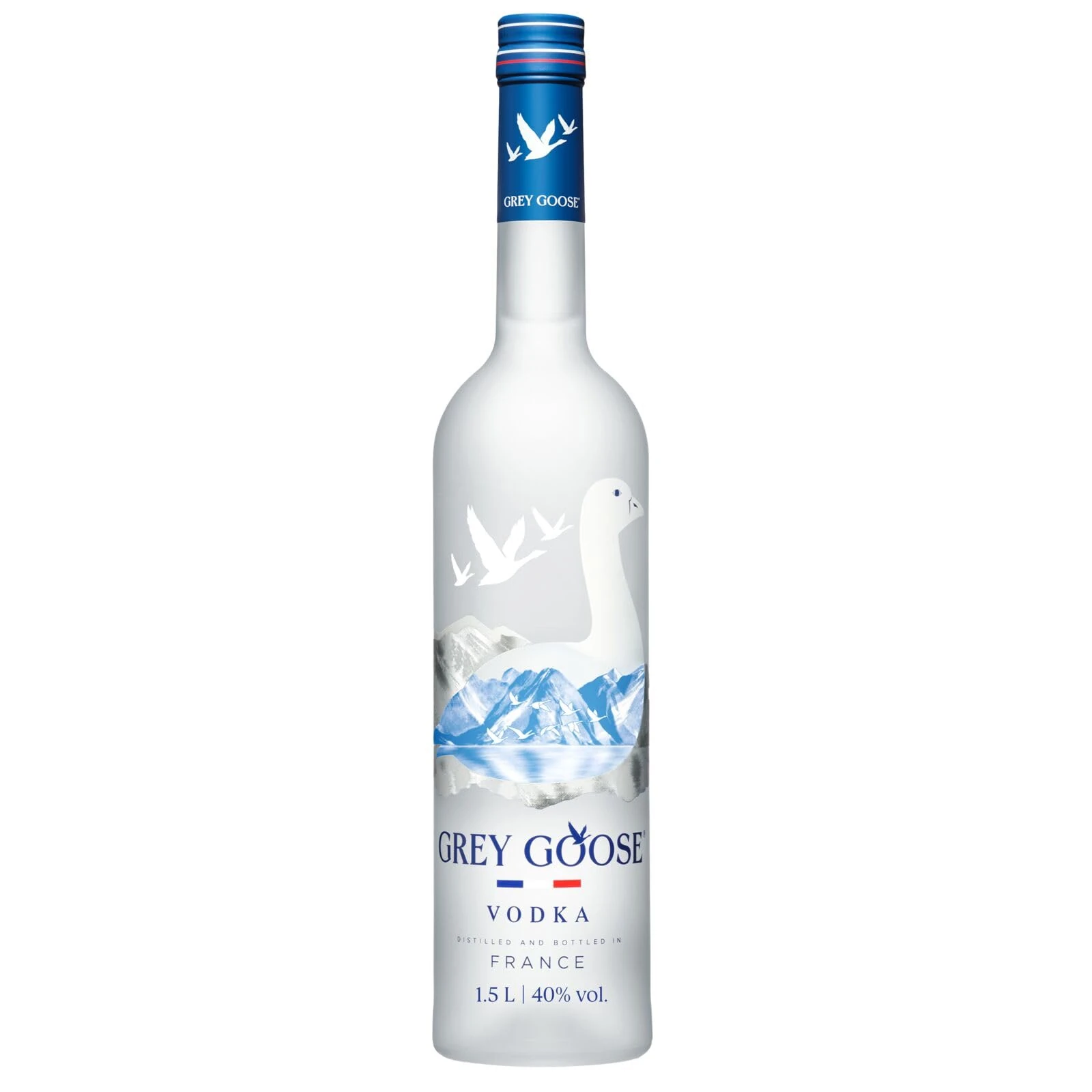GREY GOOSE Premium French Vodka, 40% ABV, 150cl / 1.5L, Made in France using natural ingredients
