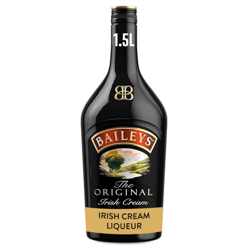 Baileys Original Irish Cream Liqueur | Festive Gift | 17% vol | 1.5L | Fine Irish Whiskey & Dairy Cream | Rich Chocolate & Vanilla Flavours | Great Over Ice or in Cocktails