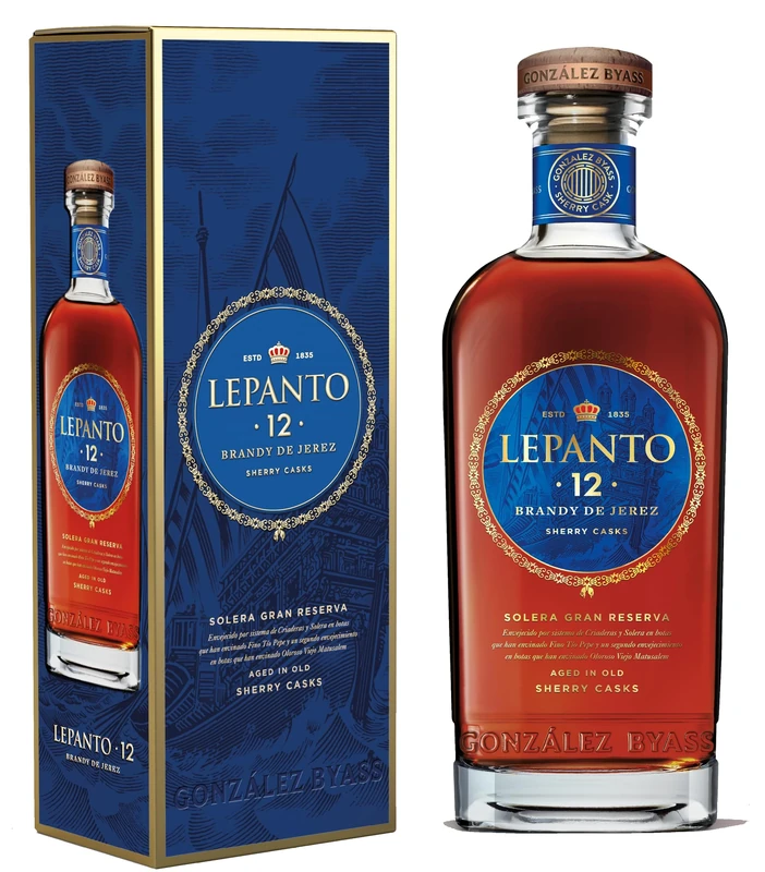 Lepanto Solera Gran Reserva 70cl/700ml Bottle – Brandy de Jerez
