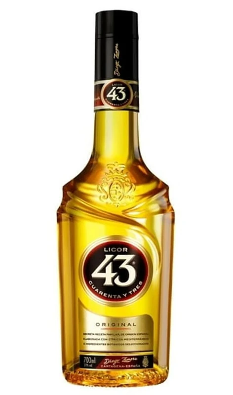 Licor 43 Original, Premium Spanish Liqueur, 70cl, 31 Percent ABV, Made from a Secret Recipe with 43 Different Herbs and Spices