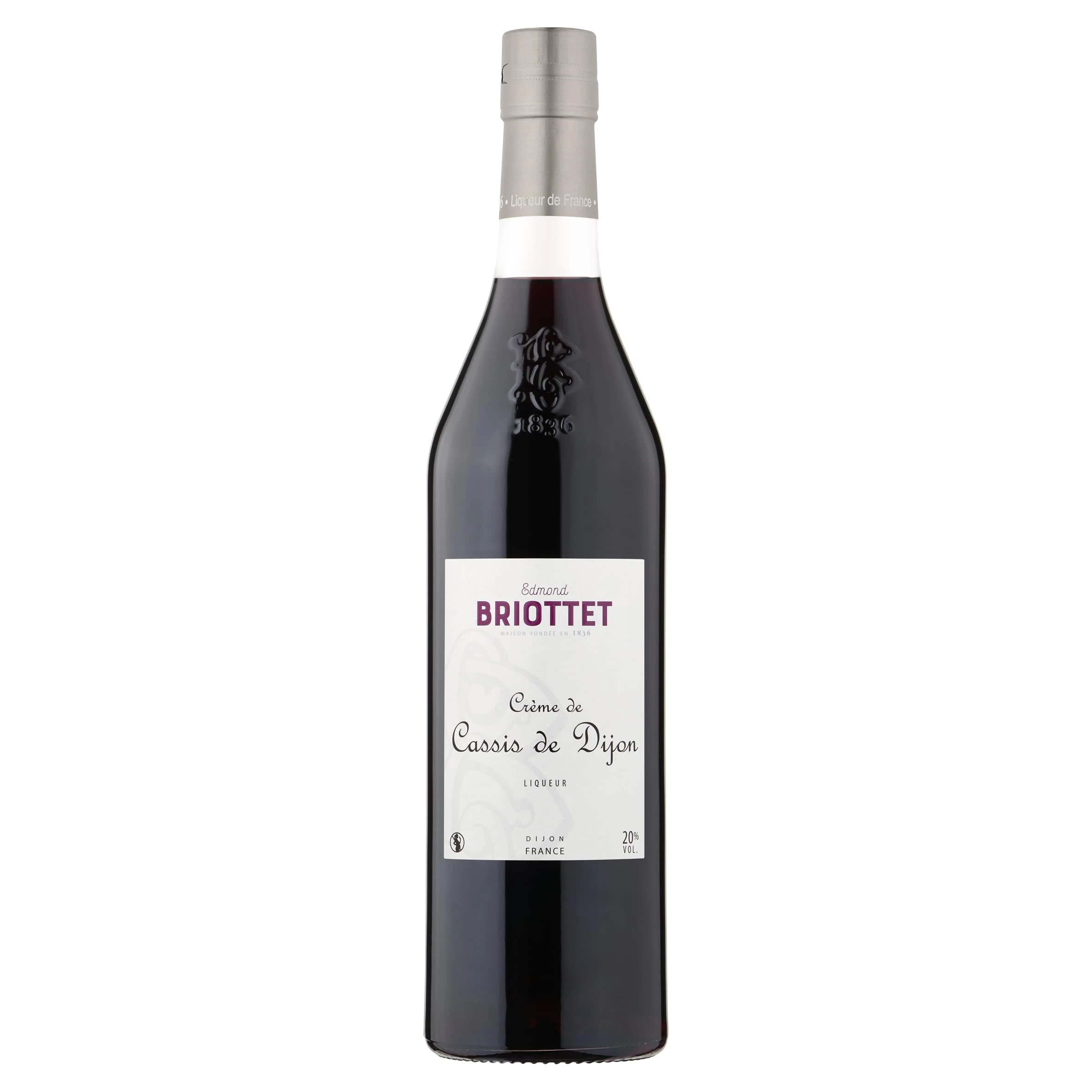 Briottet Crème de Cassis de Dijon Liqueur 20%, 70 cl