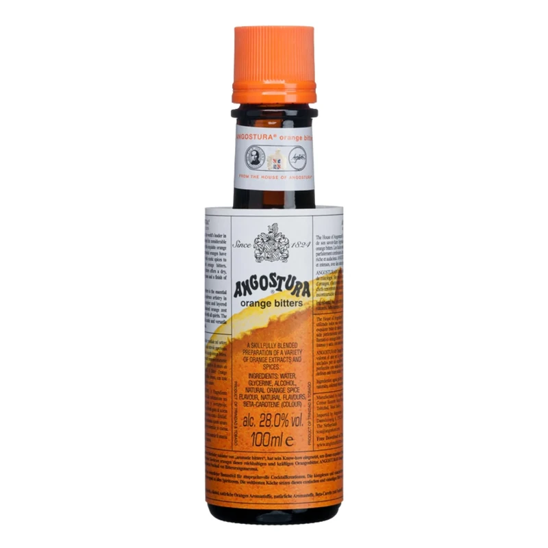 Angostura Orange Bitters | Orange Cocktail Aperitif | 28 Percent ABV | 100ml | Add Depth and Flavour to Food and Drinks | Citrus, Herbal and Zesty