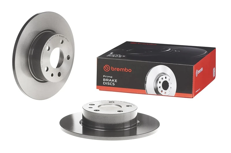 Brembo 08.3126.21 Rear Uv Coated Brake Disc - Set of 2